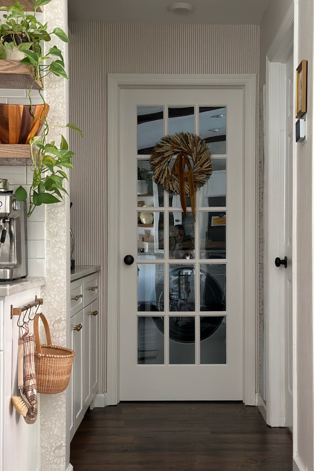 New door! 
Glass paneled door 
Interior door 
Pantry door 
Laundry door 

#LTKFamily #LTKHome