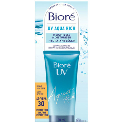 Biore UV Aqua Rich Weightless Moisturizer SPF 30 | Well.ca