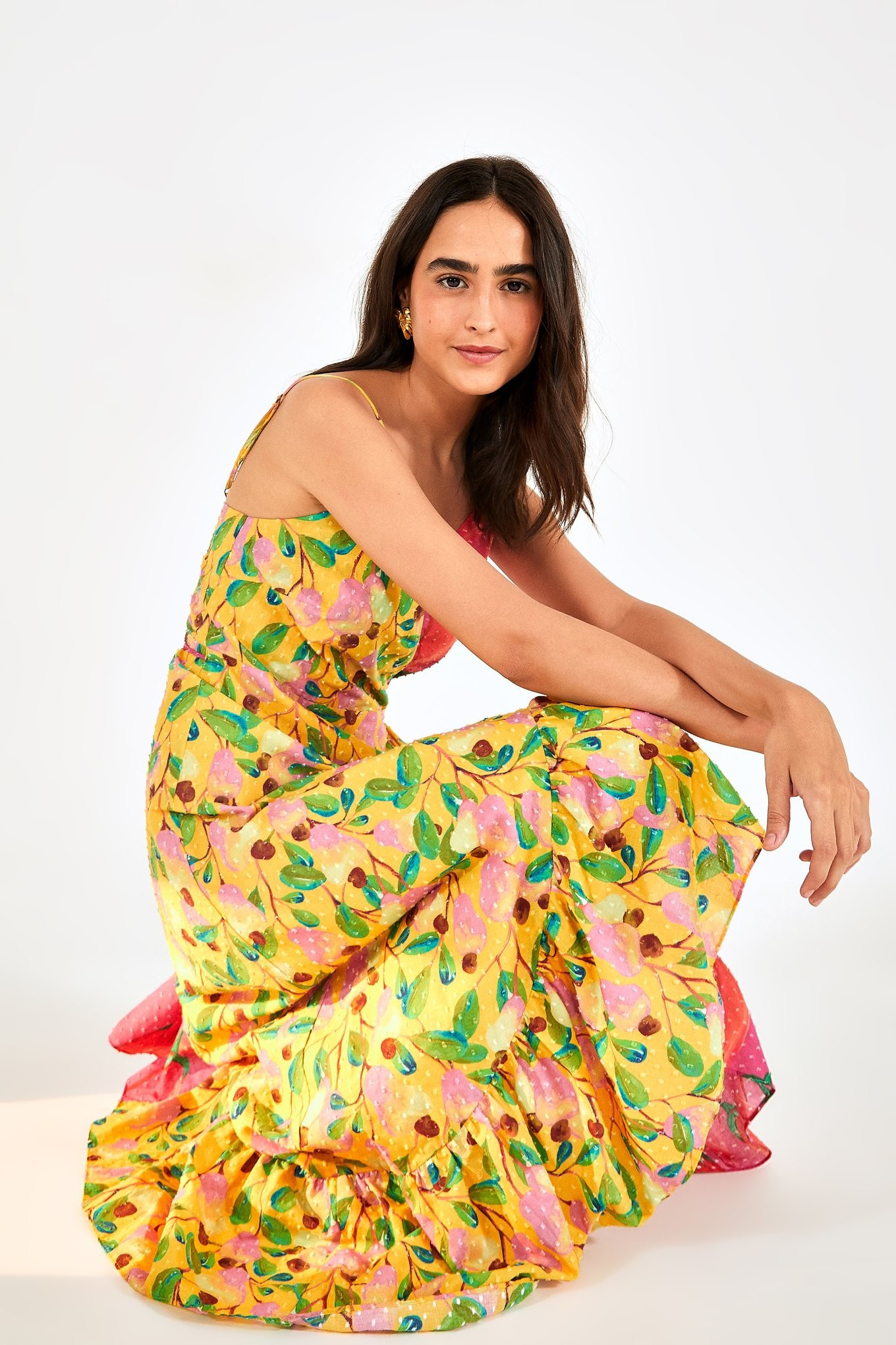 GARDEN MIX WRAP DRESS | FarmRio (US)