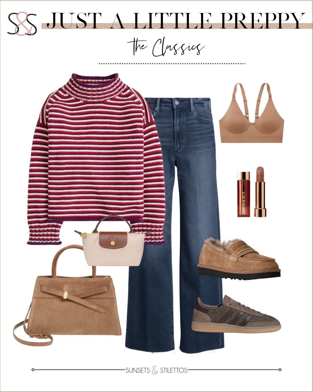 This striped knit with relaxed denim is one of those outfits that always looks put together without trying too hard. It’s comfy enough for everyday but polished enough to wear out and feel confident.

preppy spring outfit women, striped sweater outfit spring, casual spring jeans look, everyday spring casual outfit, neutral accessories spring outfit, cozy spring knit outfit women, spring capsule wardrobe basics, classic preppy casual style, effortless spring everyday look, spring layering outfit ideas 


#LTKOver40 #LTKWorkwear #LTKSeasonal