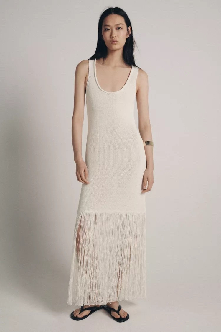Zara fringe dress

#LTKootd