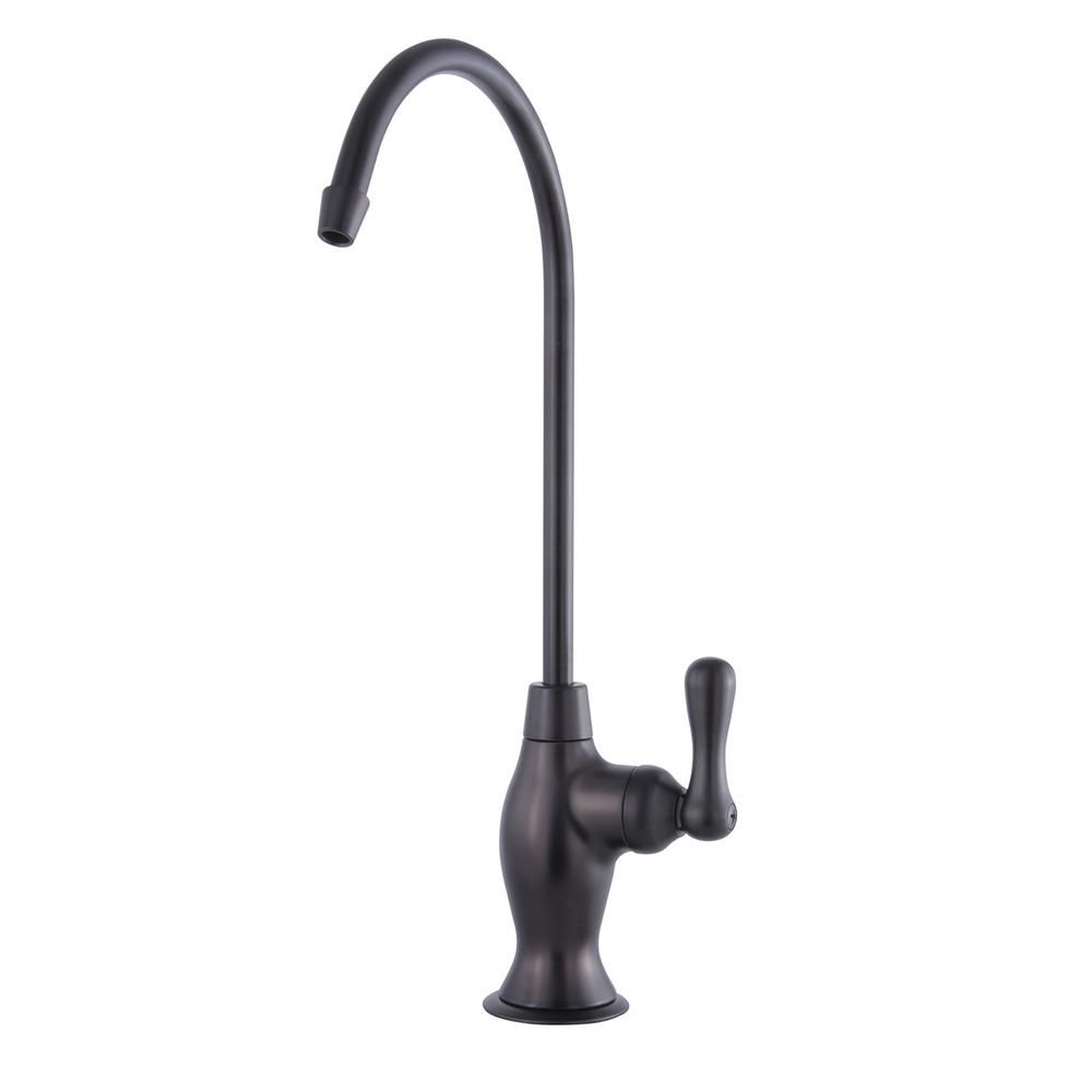 Restoration Drinking Water Reverse Osmosis Single-Handle Filtration Faucet in Oil Rubbed Bronze | The Home Depot