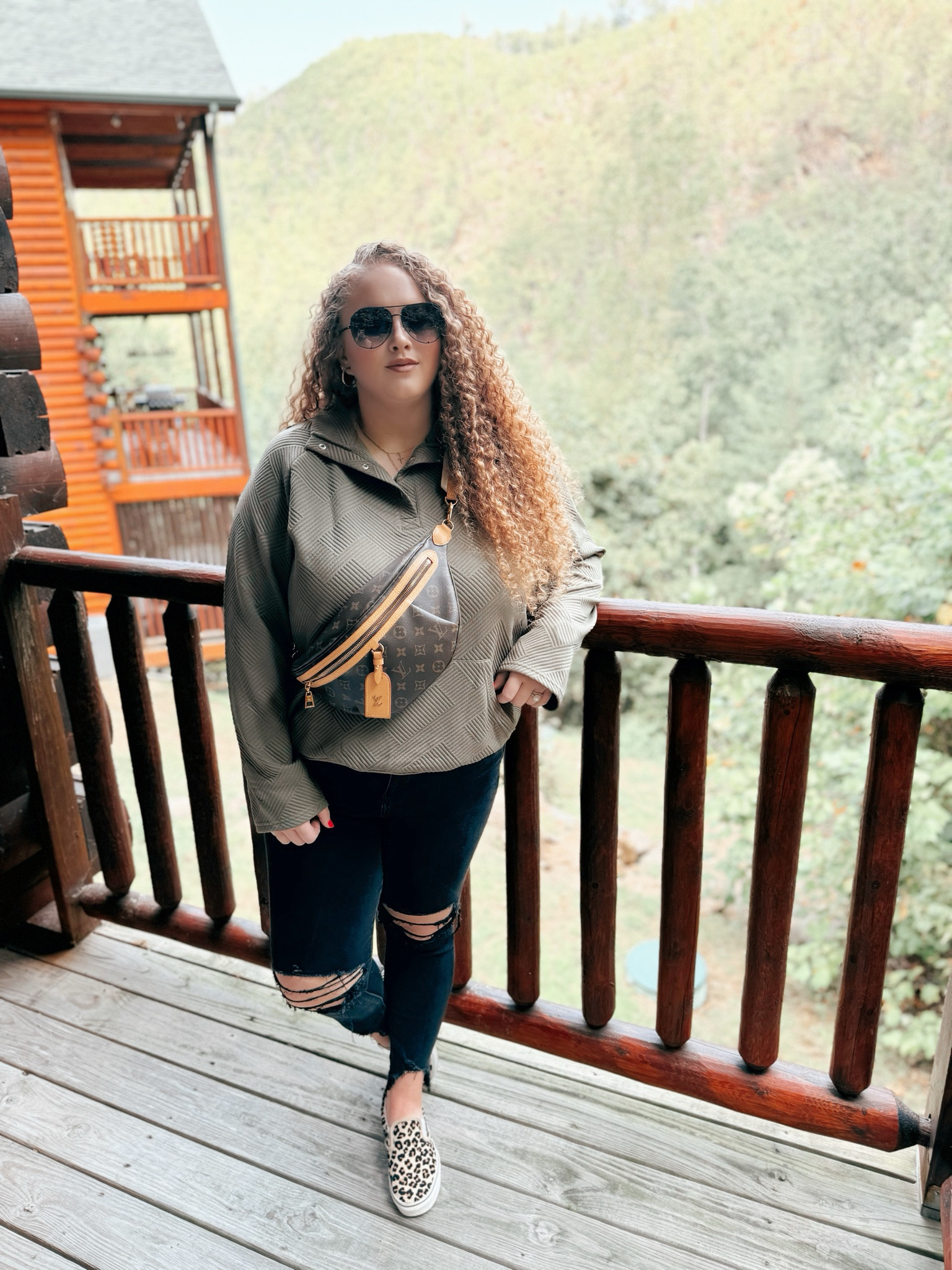 This pullover  was made for fall 🍂 amazon pullover  | green pullover | amazon pullover | fall pullover | jeans | skinny jeans | curvy jeans | leopard print shoes  | amazon fashion | amazon finds | amazon look | amazon outfit | fall outfit | fall look | fall fashion | fall finds | fall outfit inspo | fall fashion inspo | fall 2024 | fall trip | fall vacation | fall vacation outfit 

#LTKMidsize #LTKSeasonal #LTKFallSale