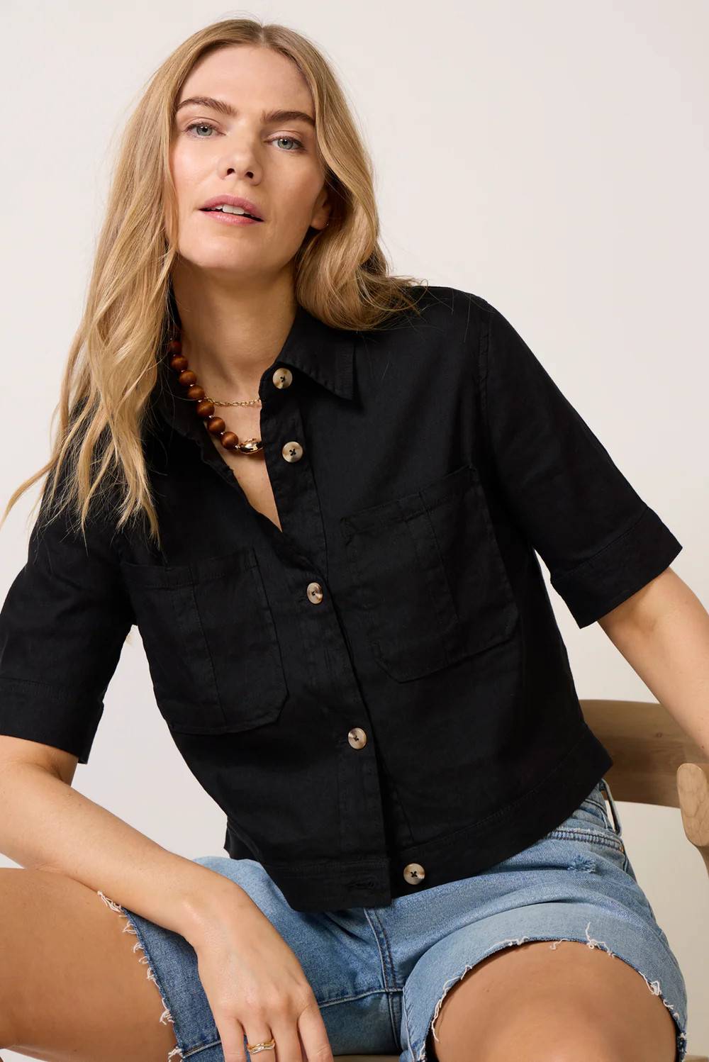 Finly Linen Jacket | Evereve