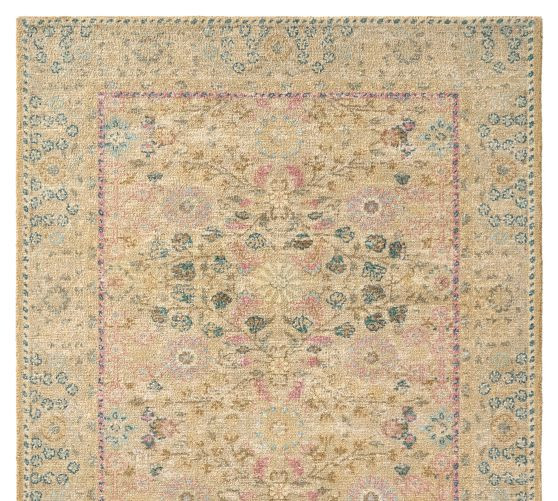 Violetta Hand-Tufted Wool Rug | Pottery Barn (US)