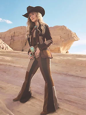 Wrangler x Lainey Wilson Patchwork Bell Bottoms | Wrangler