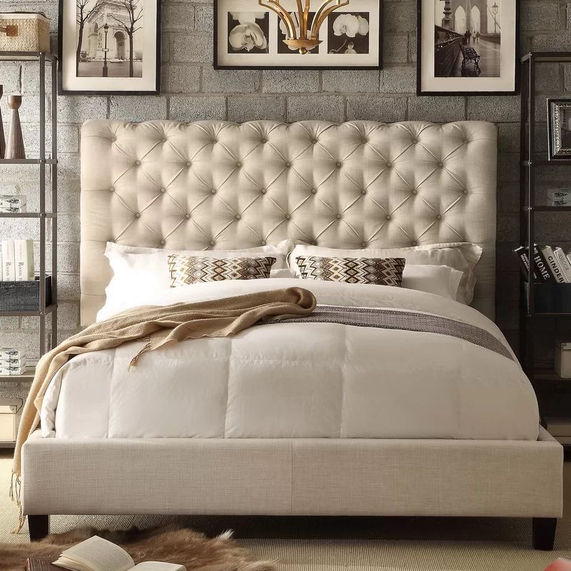 Calia Queen Upholstered Panel Bed | Wayfair North America