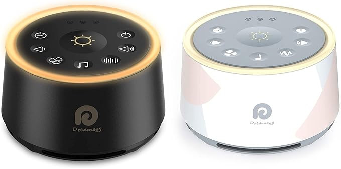 Dreamegg D1 Bundle with D1 Pro Sound Machine, 3-in-1 Baby Soother Sound Machine Night Light, 29 H... | Amazon (US)
