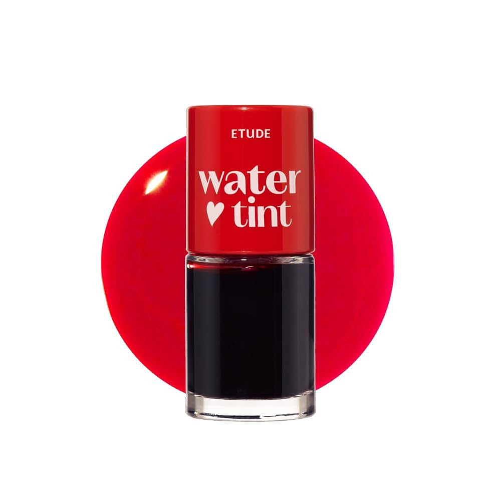 ETUDE Dear Darling Water Tint - Cherry Ade | Pretty Cherry Color Lip Stain with Fruity Fragrance,... | Amazon (US)