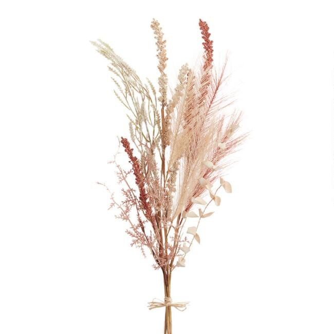Faux Terracotta Meadow Grass Bunch | World Market