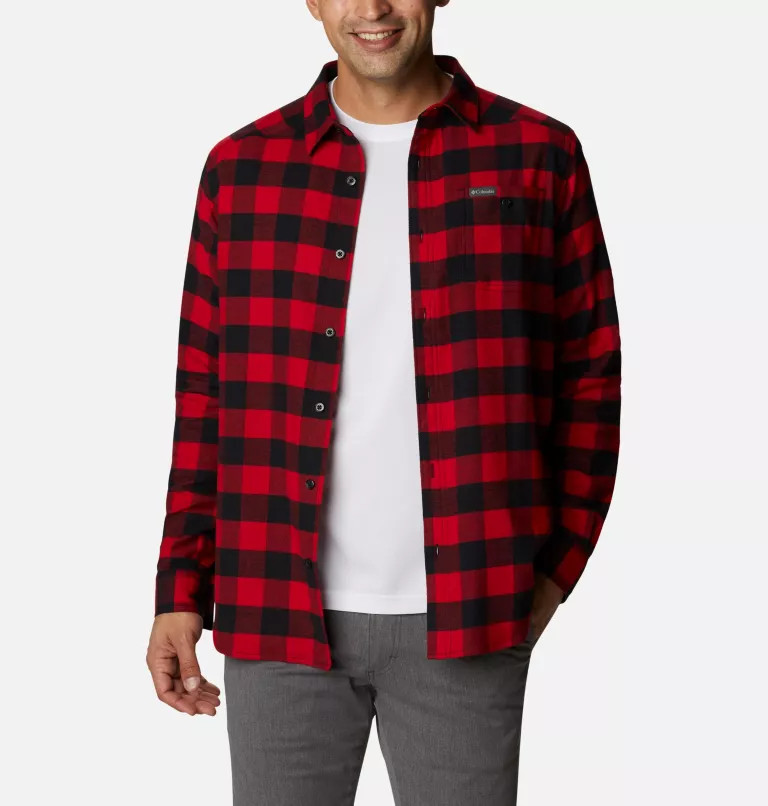 Men’s Cornell Woods™ Flannel Long Sleeve Shirt | Columbia Sportswear