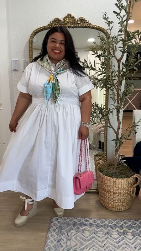 ✨ The perfect white dress for summer! I love this size inclusive dress from J Crew! It’s available in sizes 00-24 AND it also comes in black! It’s amazing quality and I love it so much! 

✨ I’m wearing a size 18 and it’s very true to size. Height: 5’1”

✨ My platform espadrilles are another favorite and they are from Castaner. 

J crew, plus size fashion, summer dress, travel outfit, white dress, wedding guest dress, sandals, plus size dress, graduation dress, brunch outfit, size 28, wide width friendly espadrilles

#LTKMidsize #LTKSeasonal #LTKPlusSize