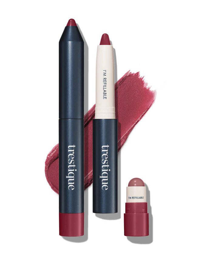 Matte Lip Crayon + Balm | Trestique