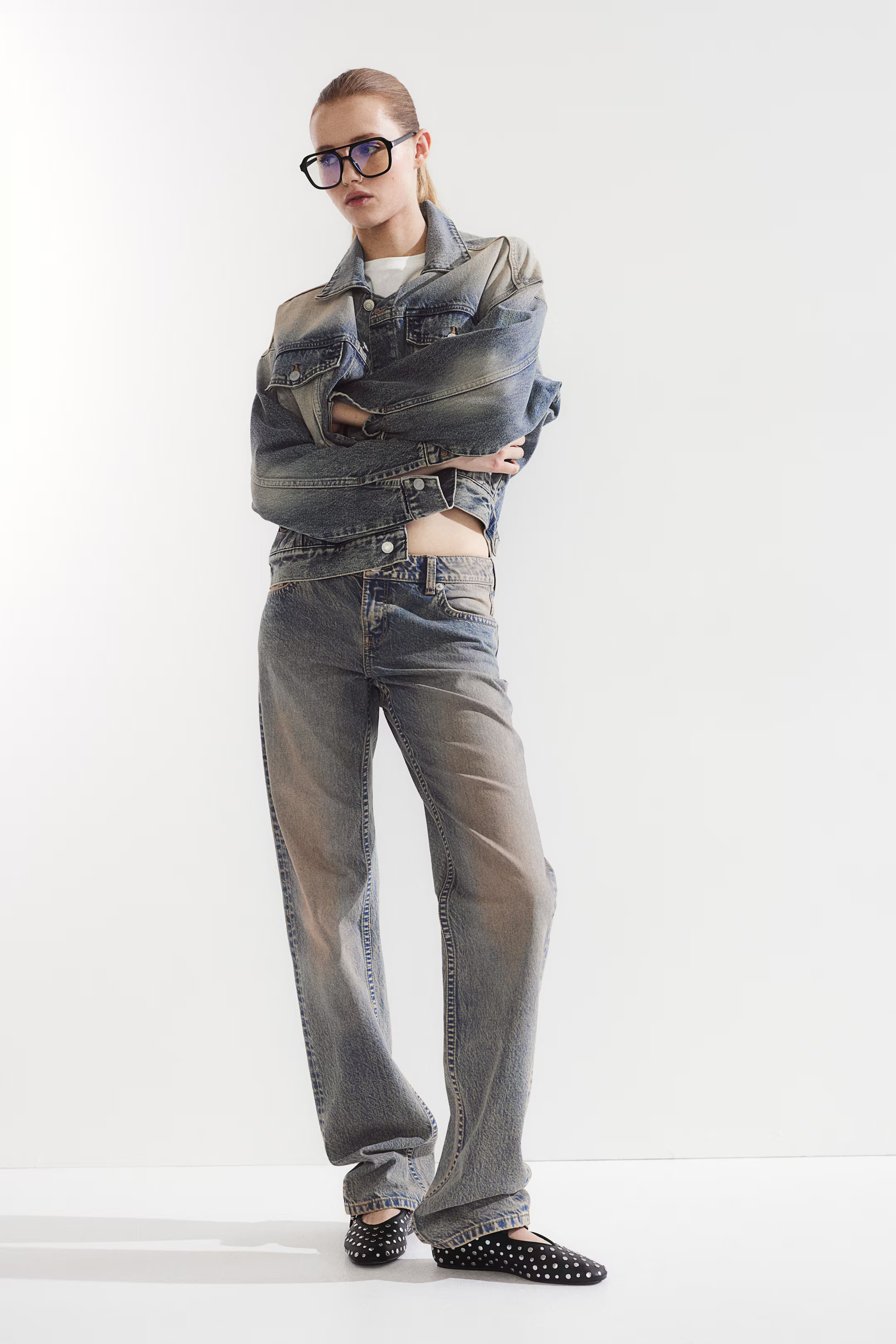 Straight Low Jeans | H&M (US + CA)