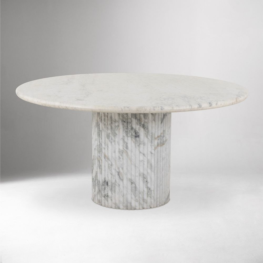 Claudelle Rounding Dining Table (60") | West Elm (US)