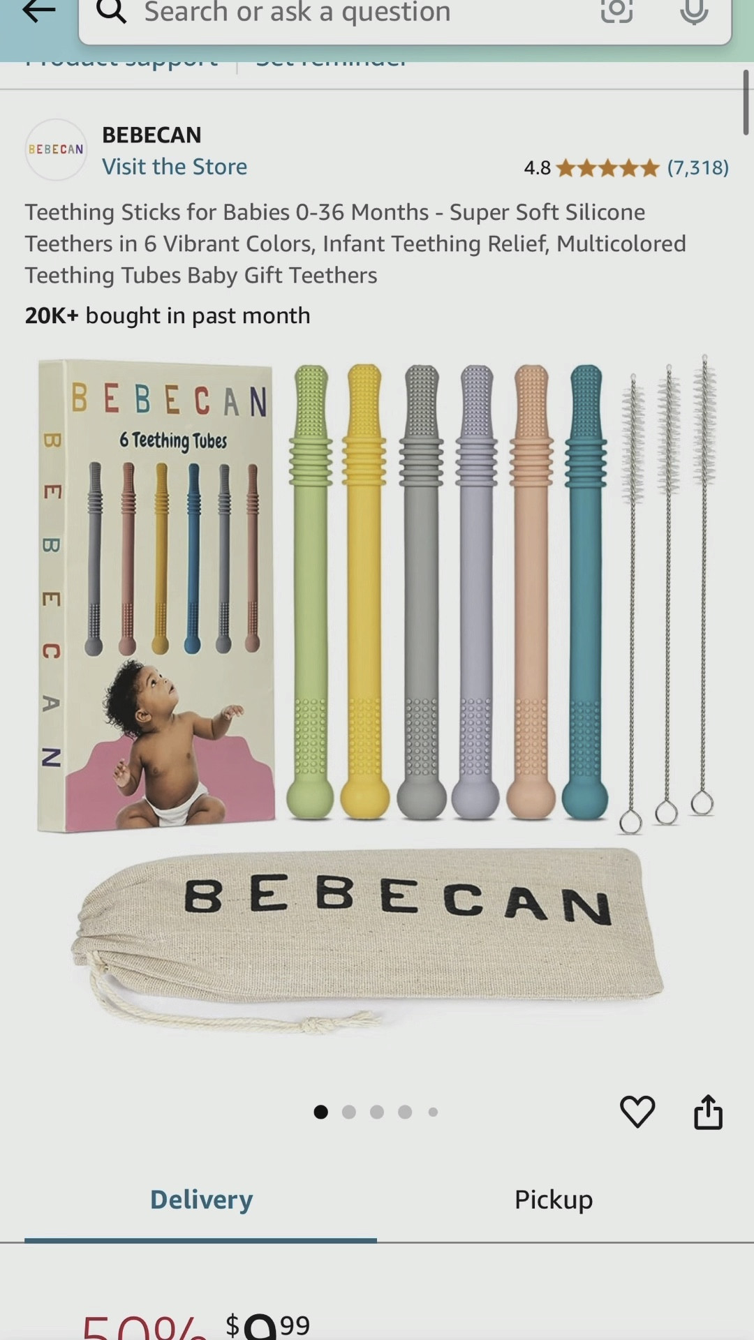 Been using these teethers the longest. Great for reaching the incoming molars. Really seems to help relieve the teething pain! We bring these everywhereeee! 
Also 50% off right now

#LTKBaby #LTKSaleAlert #LTKFindsUnder50