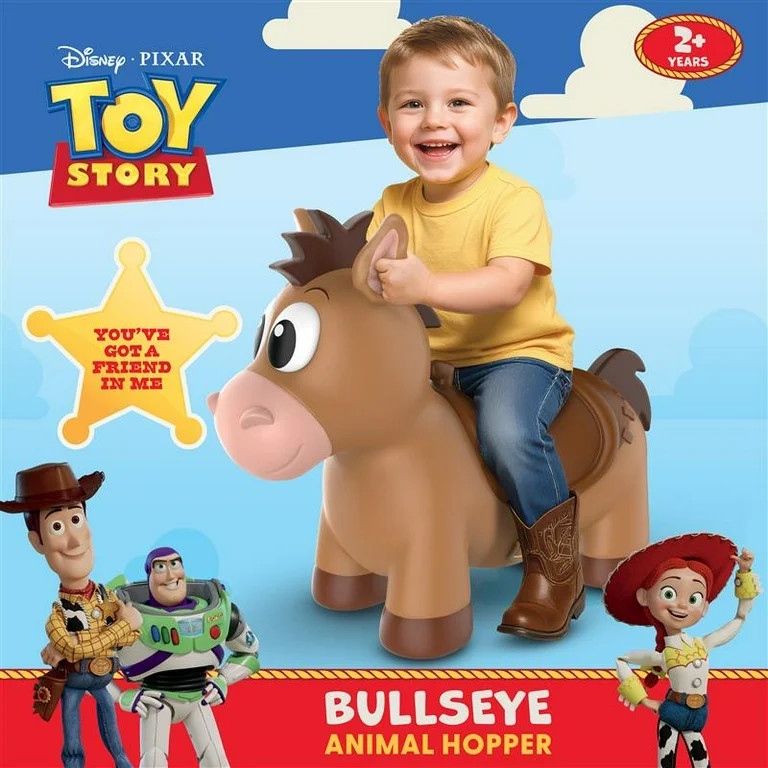 Disney Toy Story Bullseye Inflatable Hopper for Kids with Pump | Walmart (US)