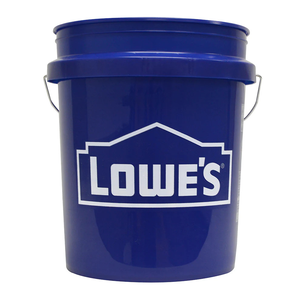Lowe's 5 Gallon(s) Plastic General bucket in Blue | PN0140 | Lowe's