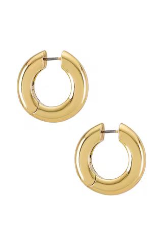 BaubleBar Dalilah Huggie Hoops in Gold from Revolve.com | Revolve Clothing (Global)