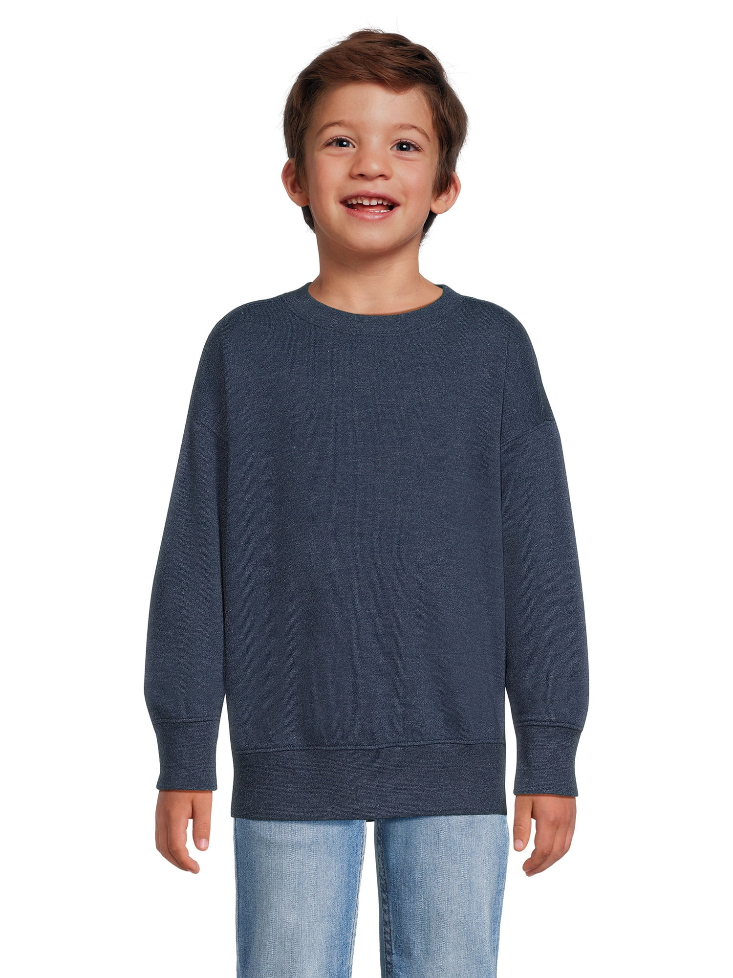 Athletic Works Boys Fleece Tops, Sizes 4-18 & Husky - Walmart.com | Walmart (US)