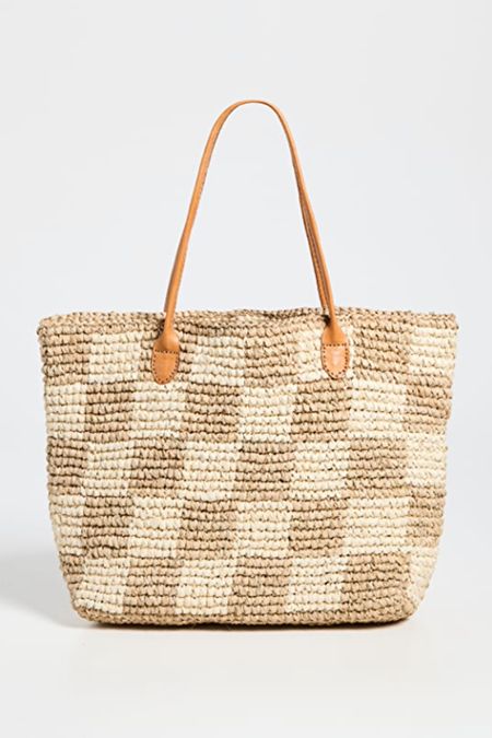 This subtle neutral check, raffia bag with leather top handles is seriously fabulous.  Mostly because I love all things check.  

Beach totes | summer totes | spring totes | spring bags | travel tote | spring Outfits | summer outfits

#springbags #vacationoutfits #beachtotes #summertotes #mothersday 

#LTKFind 

#LTKitbag #LTKtravel