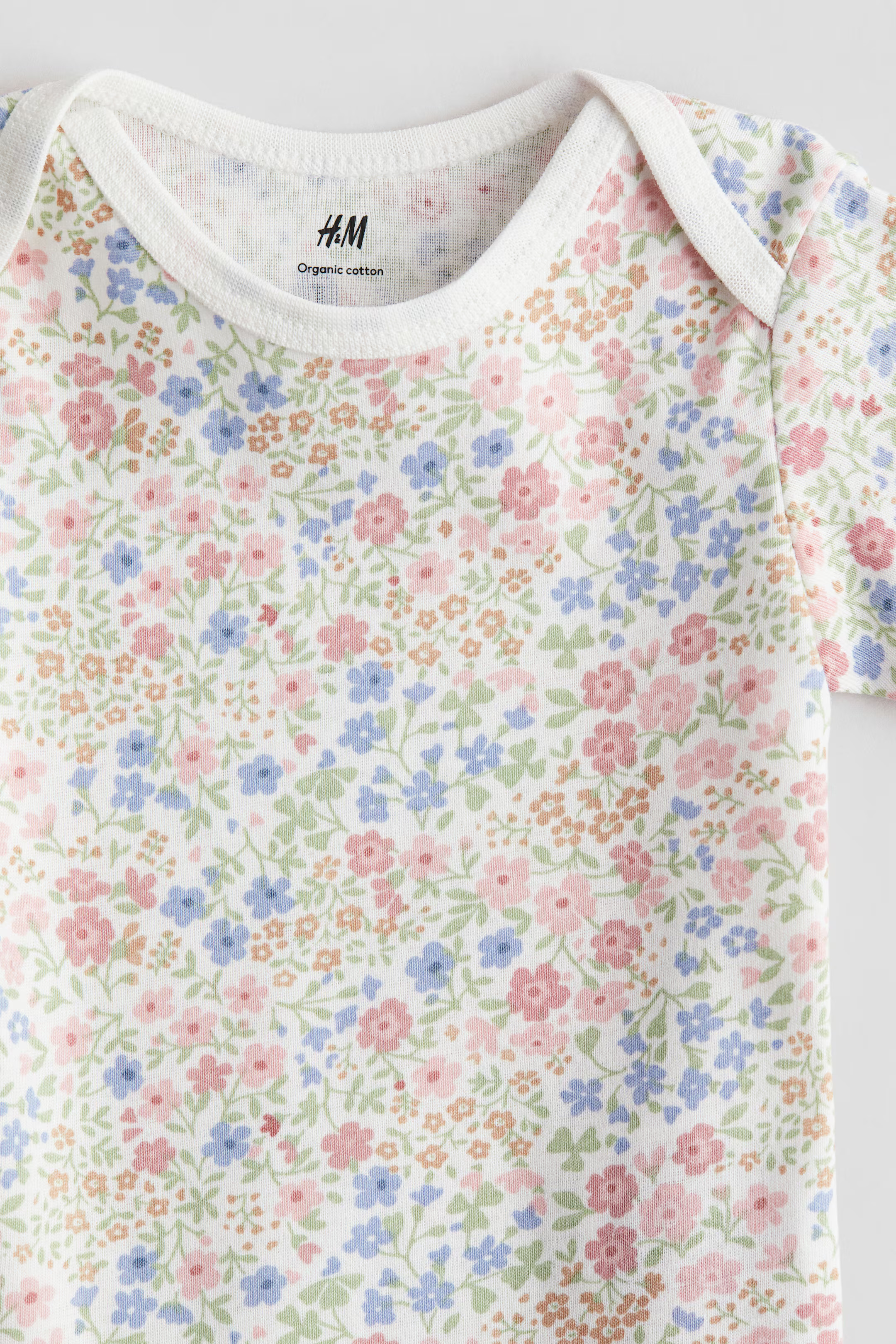 Printed Bodysuit with Lap Shoulders | H&M (US + CA)