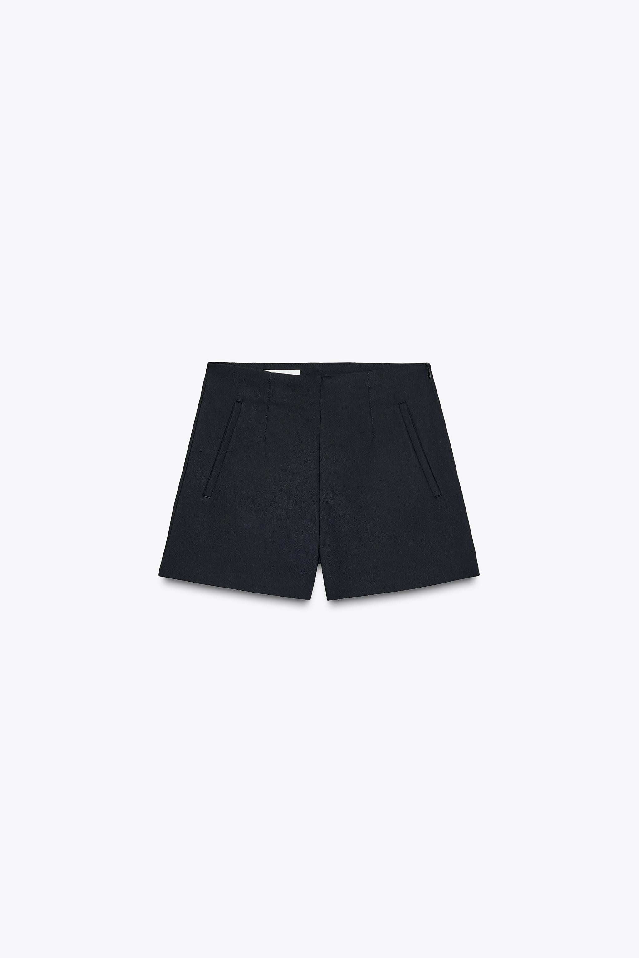 BERMUDASHORTS MIT HOHEM BUND | Zara DE