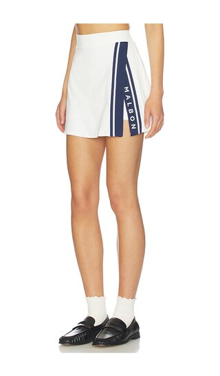 Malbon Baseline Skirt in White. - size M | Revolve Clothing (Global)