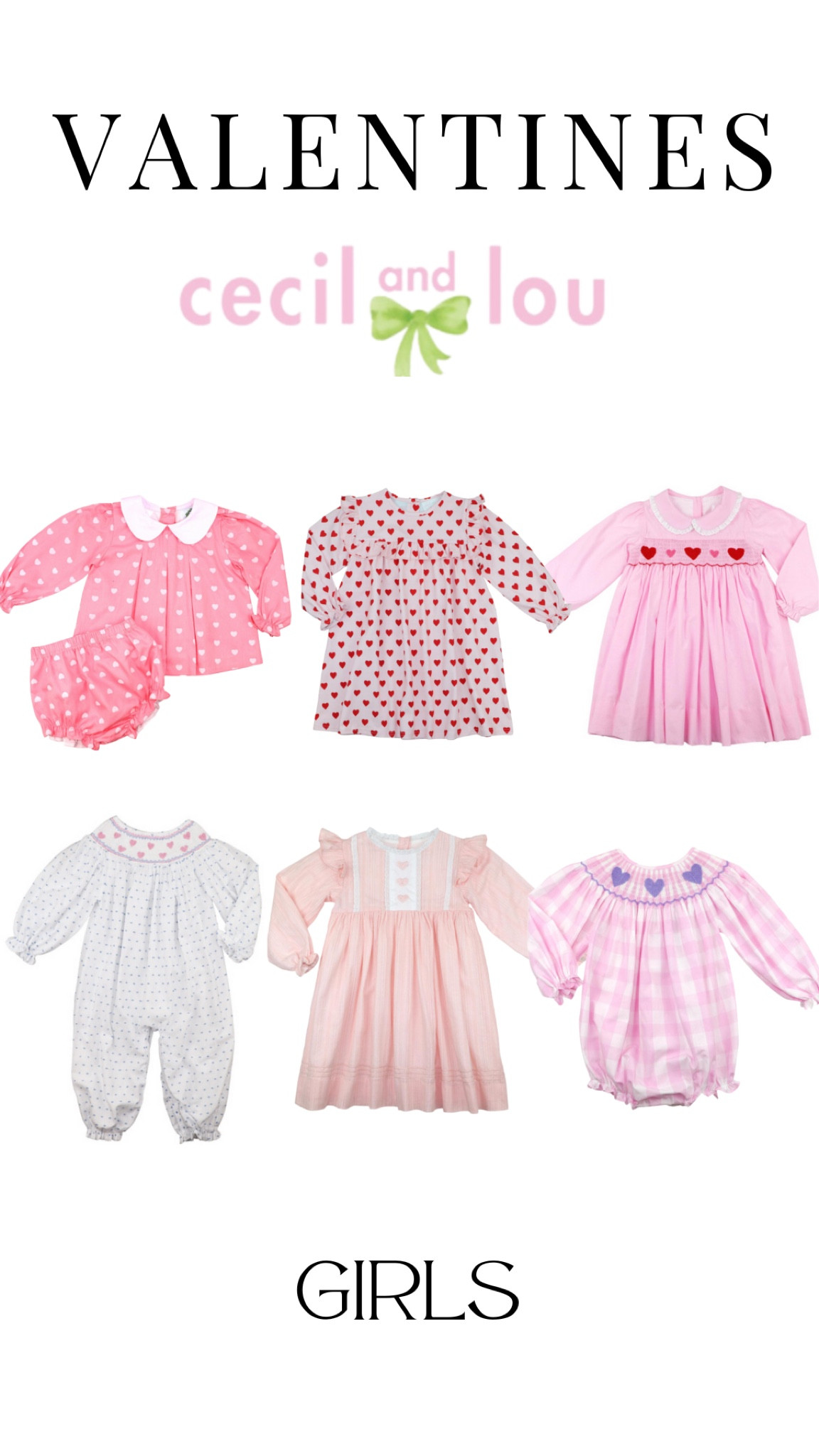 Valentines Picks for your baby girls! Sizes range from NB to 8Y. Smocked/traditional clothing with monogramming available on most options! 


#LTKbaby #LTKkids #LTKfamily