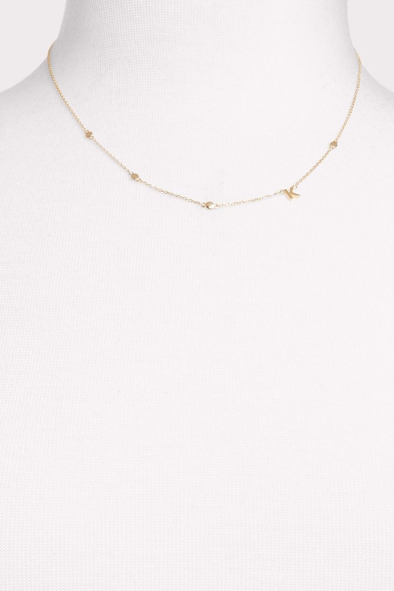 Ali Initial Necklace | Evereve