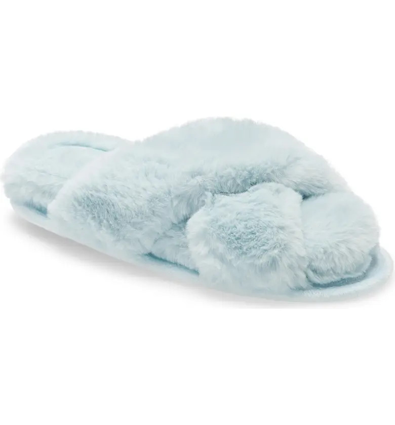 Sophie Criss Cross Plush Bedroom Slipper | Nordstrom Rack