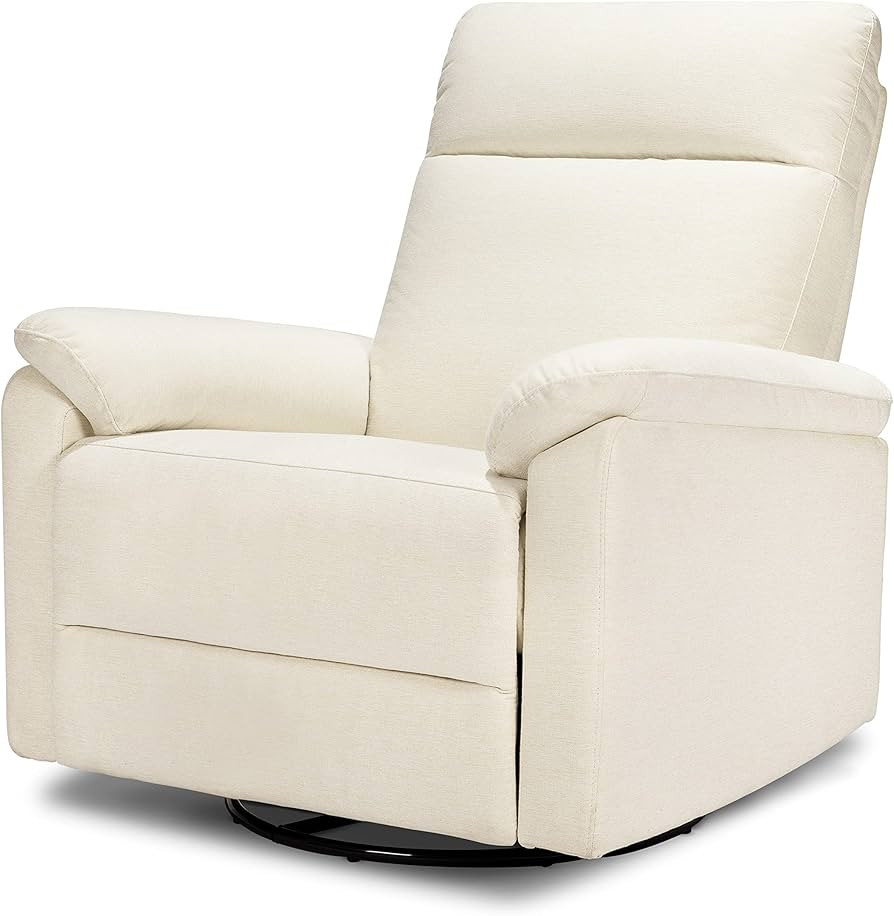 DaVinci Suzy Electronic Swivel Recliner with USB Port in Vanilla, GREENGUARD Gold & CertiPUR-US®... | Amazon (US)
