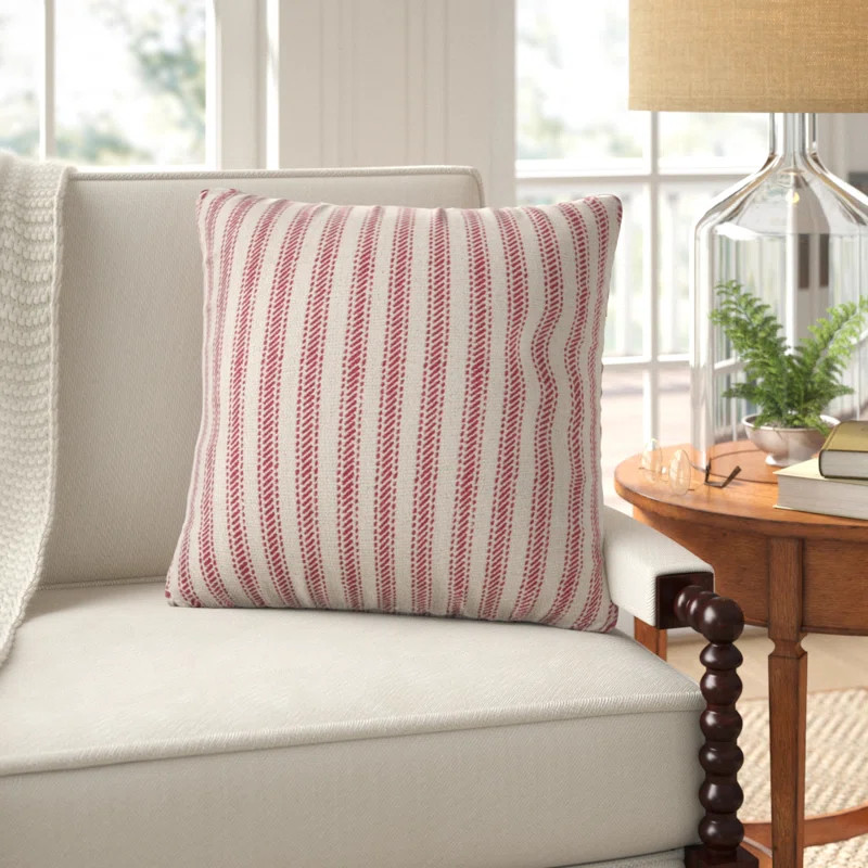 Birch Lane™ Percy Square Cotton Pillow Cover & Reviews | Wayfair | Wayfair North America