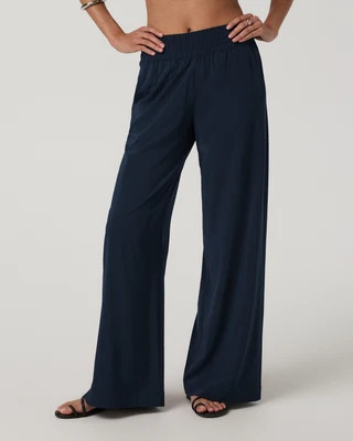 Vuori Villa Wideleg Pants - Long | Ink | Large | Vuori Clothing (US & Canada)