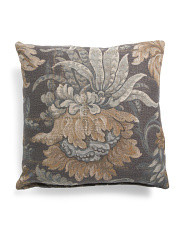 24x24 Wool And Linen Blend Forest Song Tapestry Oversized Pillow | Throw Pillows | Marshalls | Marshalls