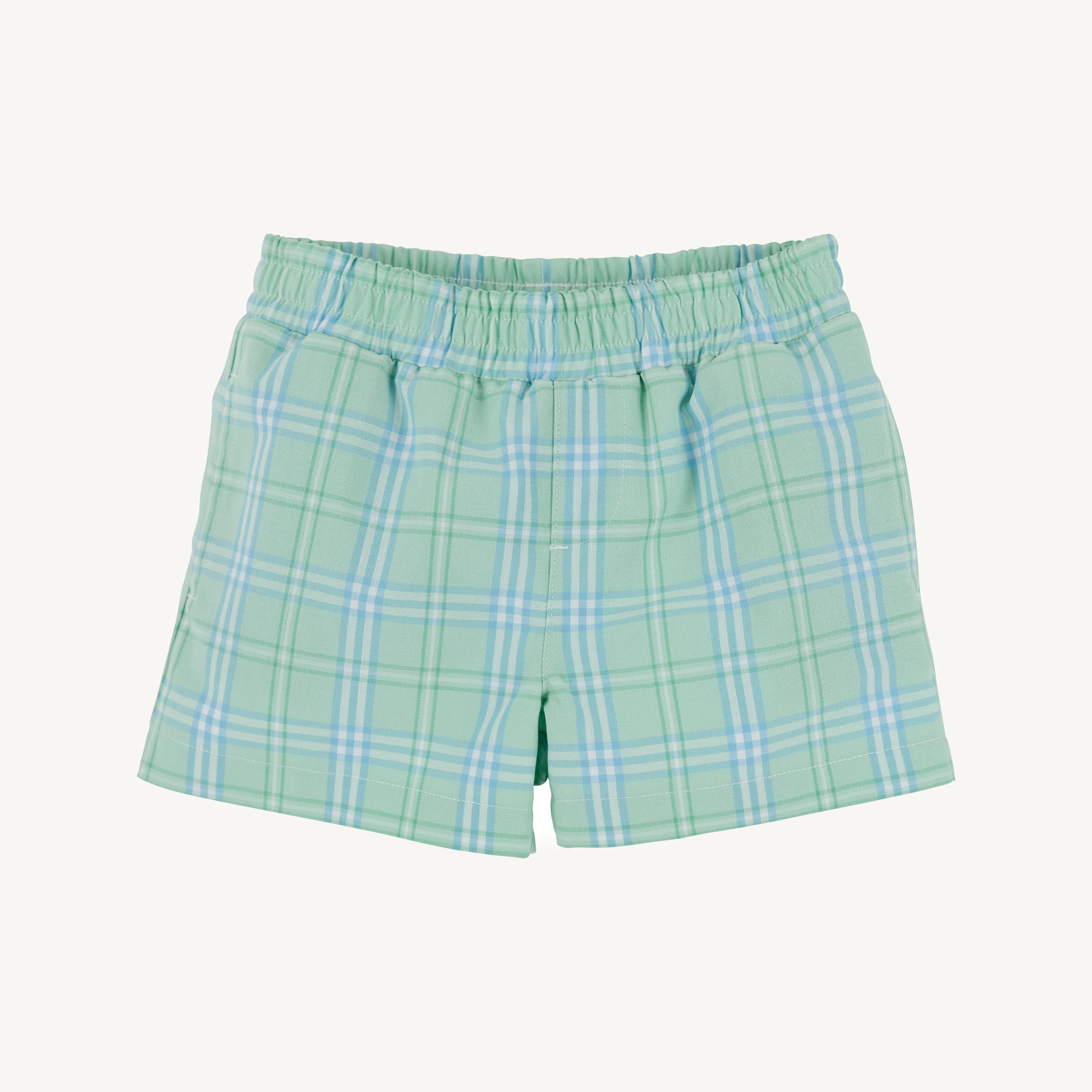 Sheffield Shorts - Pelham Bay Plaid (Green) | The Beaufort Bonnet Company
