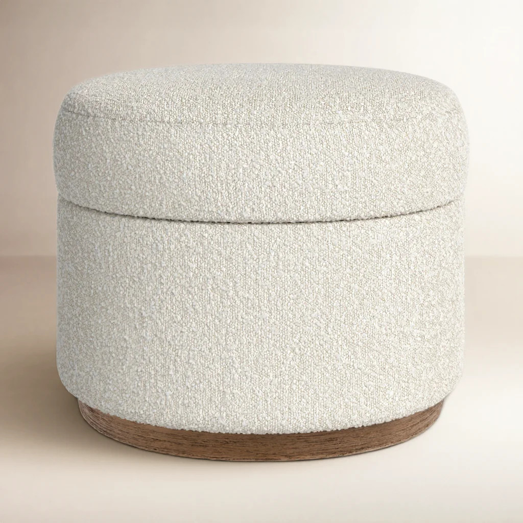 Nyiah 20" Upholstered Storage Ottoman | Wayfair North America