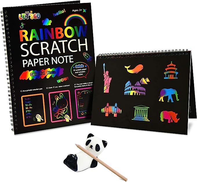 Fricon Create Rainbow Scratch Art for Kids - Best Gifts | Amazon (US)