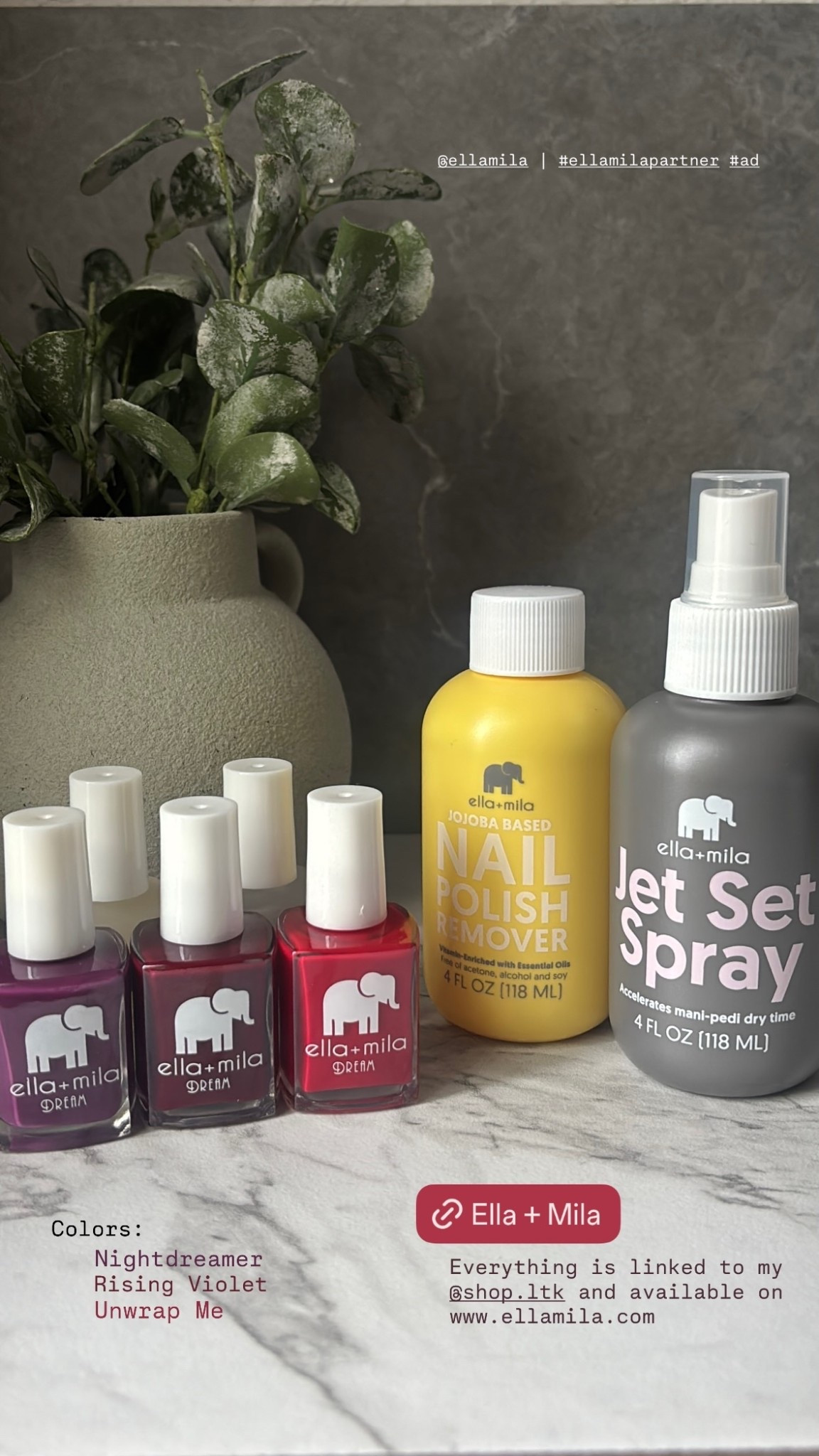 Rising Violet  Nightdreamer  Unwrap Me Colors: @ellamila | #ellamilapartner #ad Everything is linked to my @shop.ltk and available on www.ellamila.com