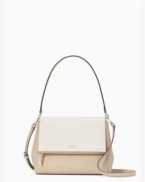 Leila Medium Flap Shoulder Bag | Kate Spade Outlet