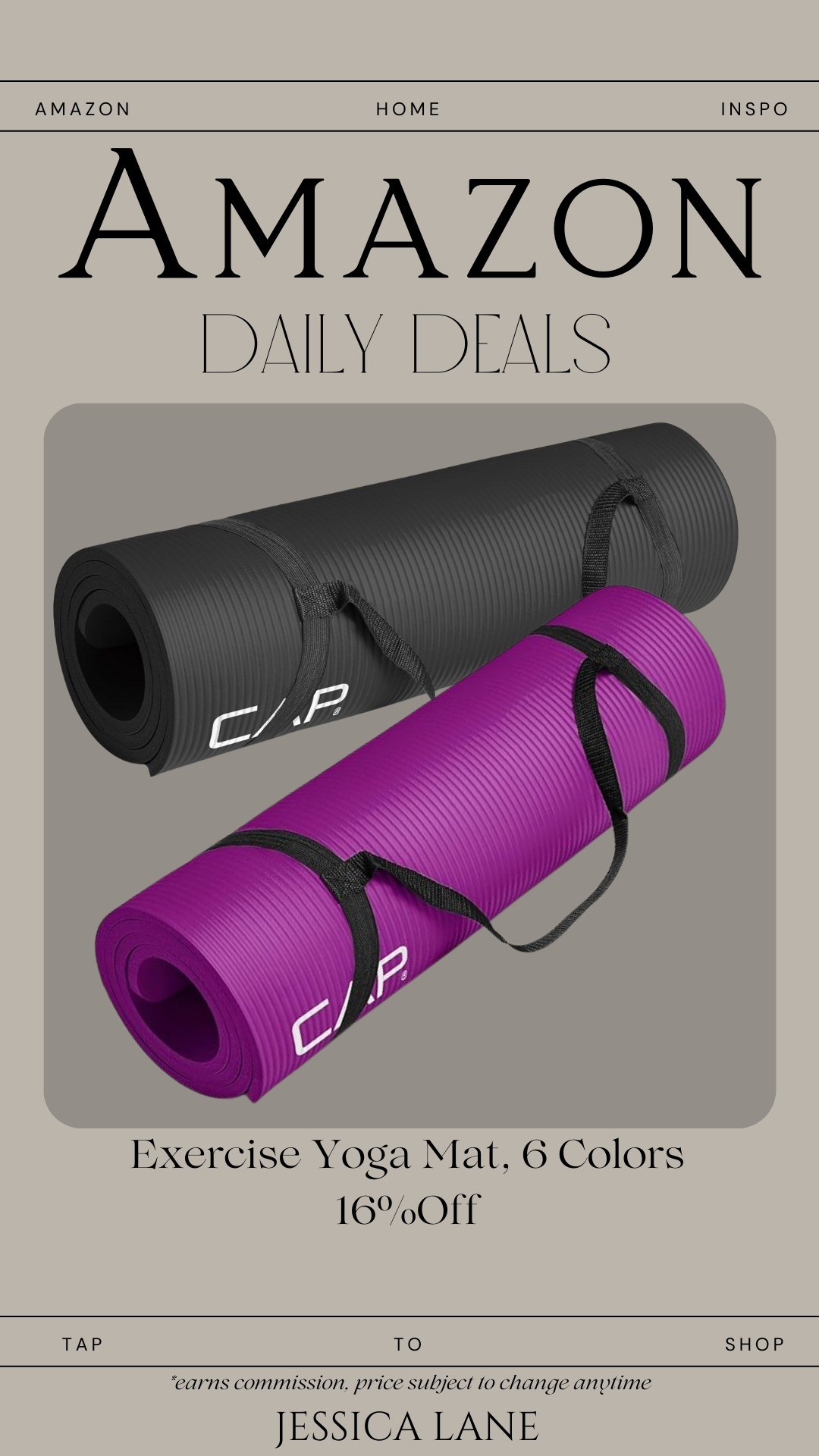 Stretch, flow, repeat with roll-up mats in six colors to match your vibe. #YogaEverywhere #HomeWorkout

#LTKfitnessgoals #LTKmorningroutine #LTKSaleAlert