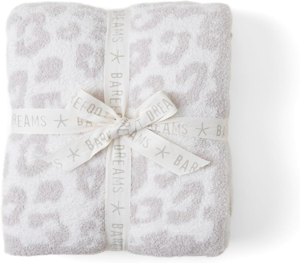 Barefoot Dreams® CozyChic® Barefoot in the Wild Throw, Cream-Stone, 54"x72" | Amazon (US)