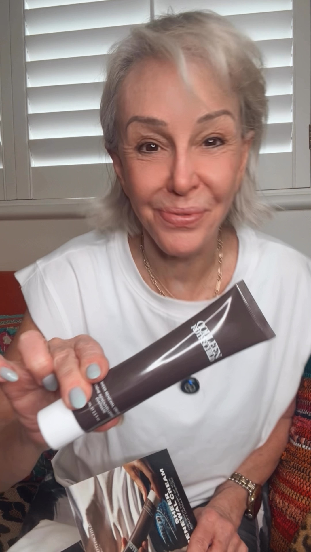 Sheer Reweal Cream. Oil free, hydrates.
Think moisturizer, primer and skin smoother in one. Works on all skin types, preps skin for makeup and more

#LTKOver40 #LTKFindsUnder100 #LTKBeauty