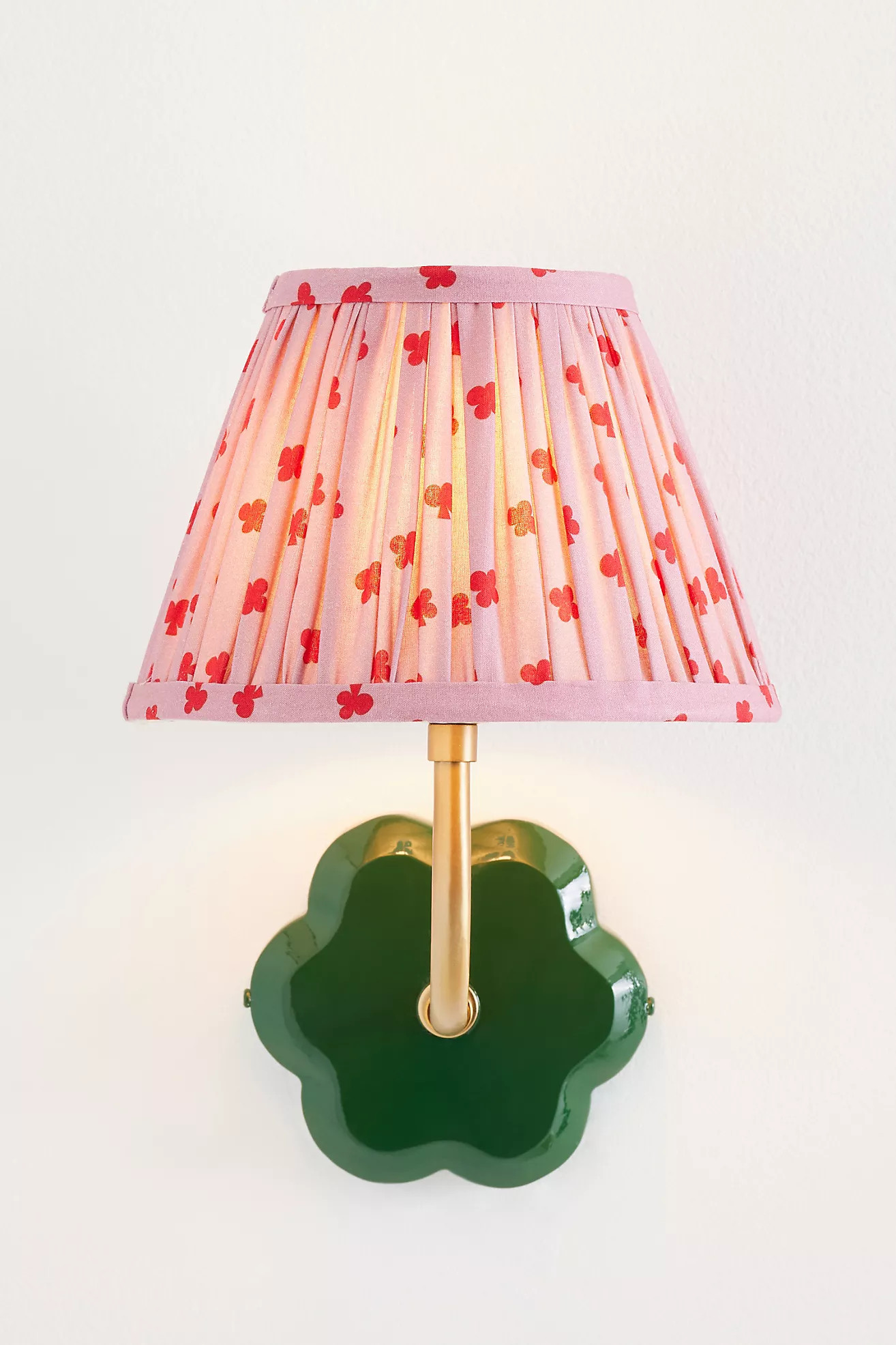 Pooky Cordless Flower Sconce Wall Light | Anthropologie (US)