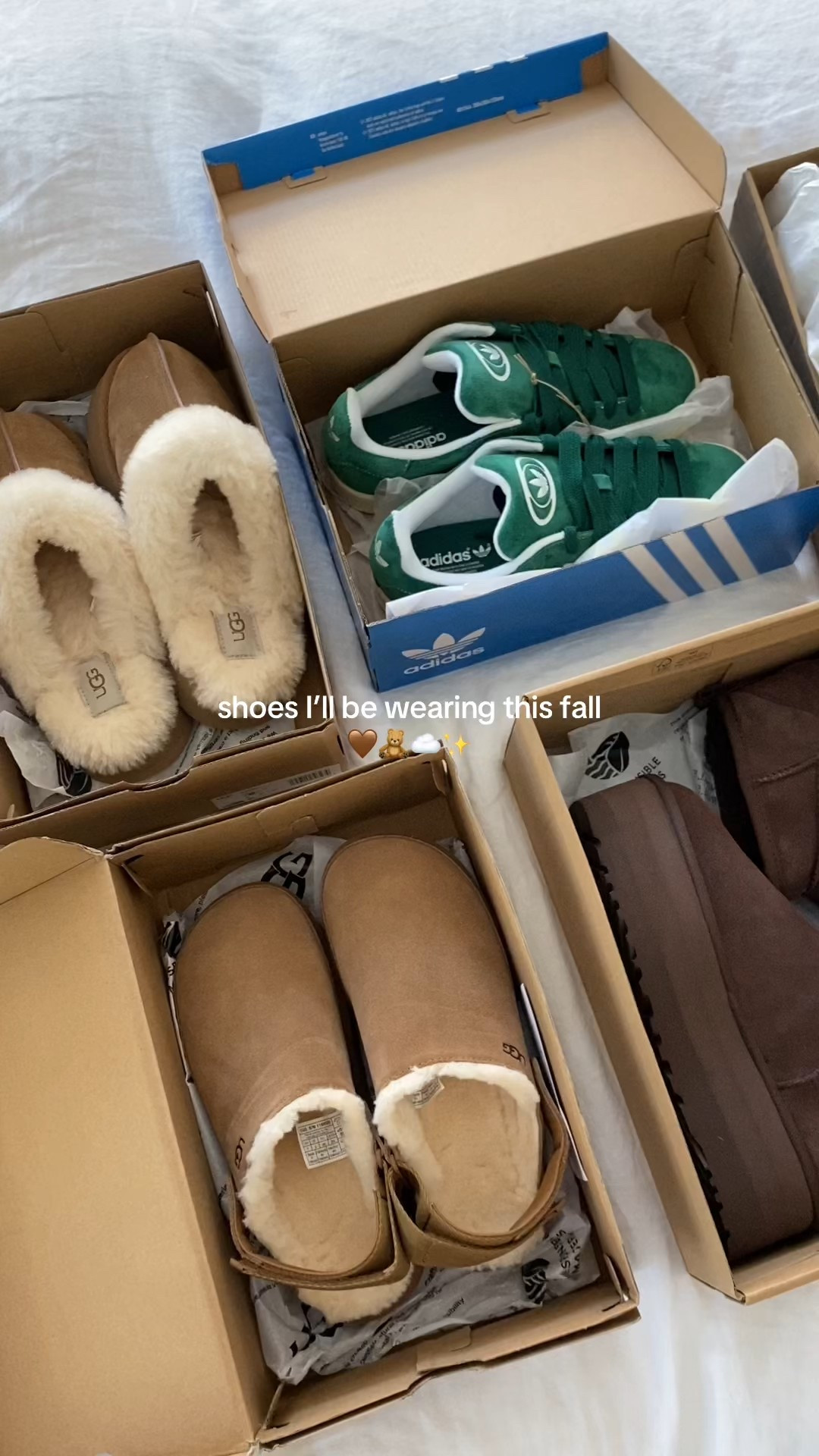 fall shoes on repeat 🍂 shoes, sneakers, slippers, uggs, adidas, fall shoes#LTKShoeCrush #LTKStyleTip

#LTKSeasonal