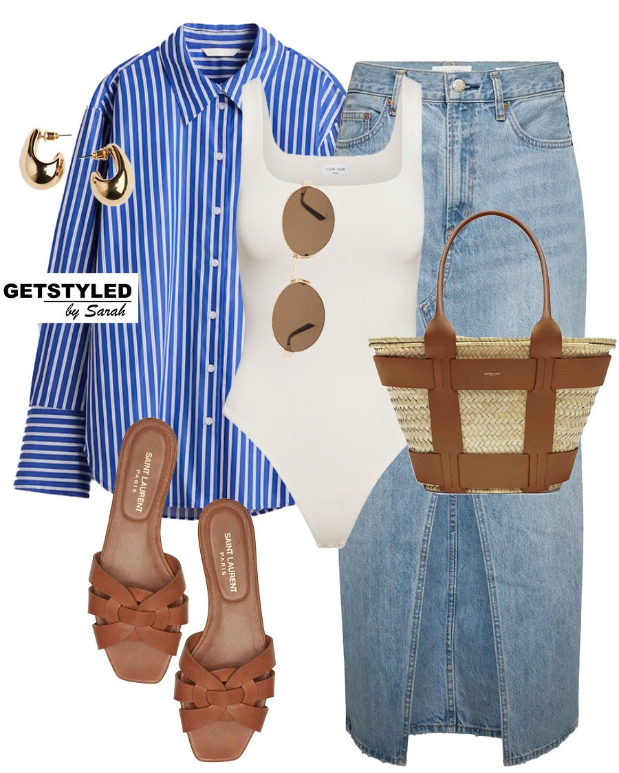 Striped shirts for spring 🫶🏼

#spring #summer #stripes #sandals #denimskirt #raffiabag #shirt

#LTKsummer #LTKstyletip #LTKspring