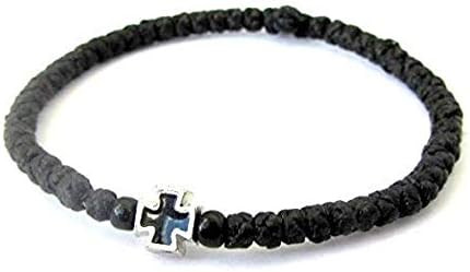 Handgefertigtes Komboskini (Gebetsschnur), christlich-orthodox, 33 Knoten, Schwarz, 5608B | Amazon (DE)