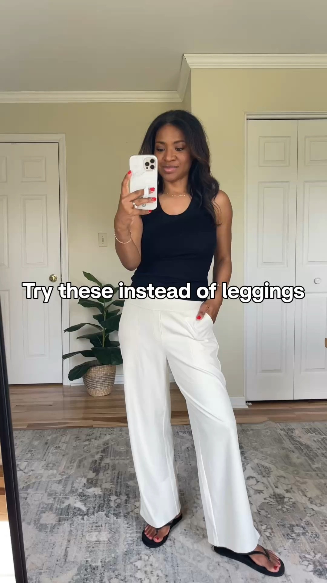 Wearing a size small 5.4-5.7 in the pants. Top is a size small

#LTKootd #LTKgrwm #LTKOver40