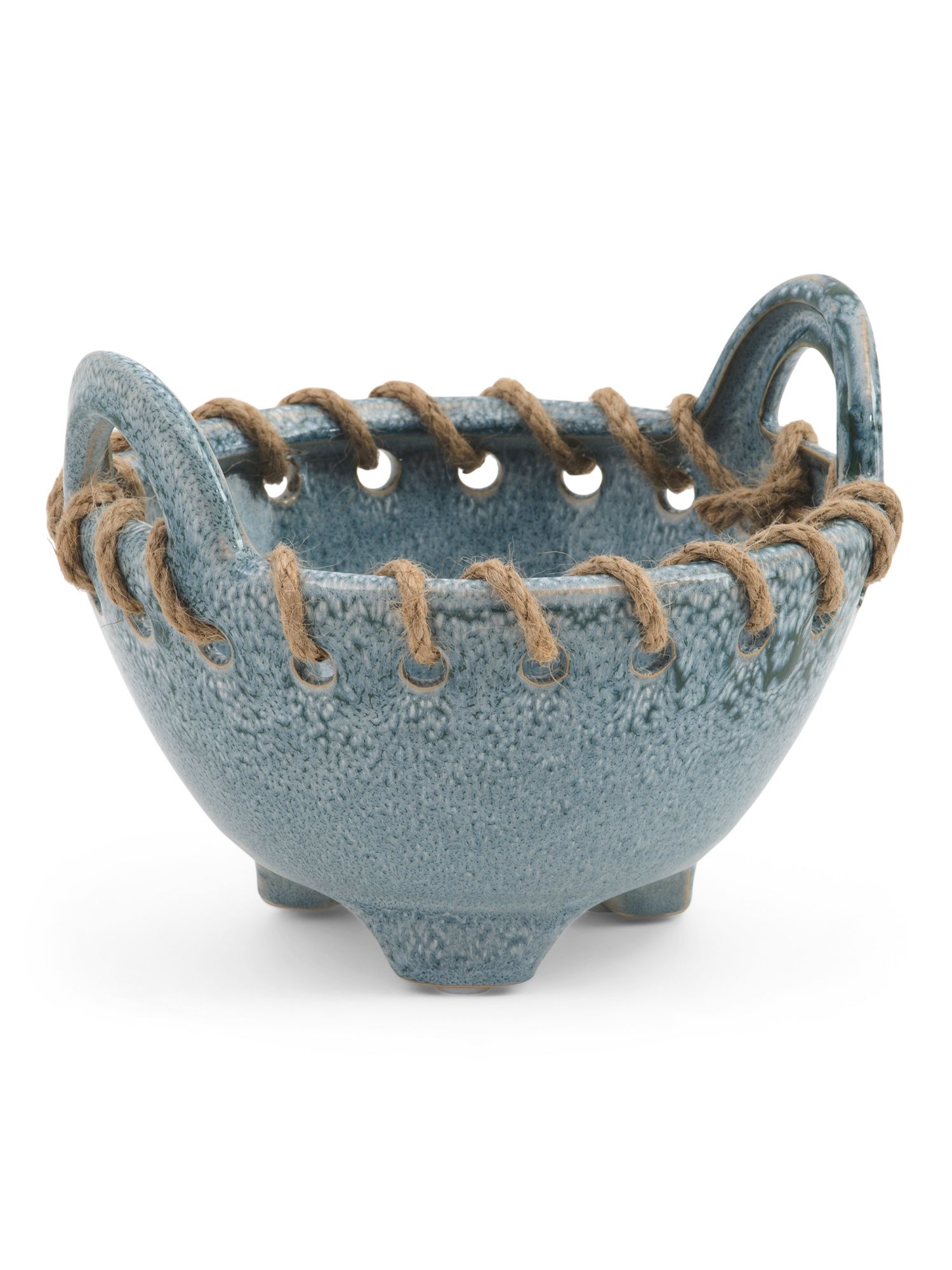 Decorative Bowl With Rope | TJ Maxx