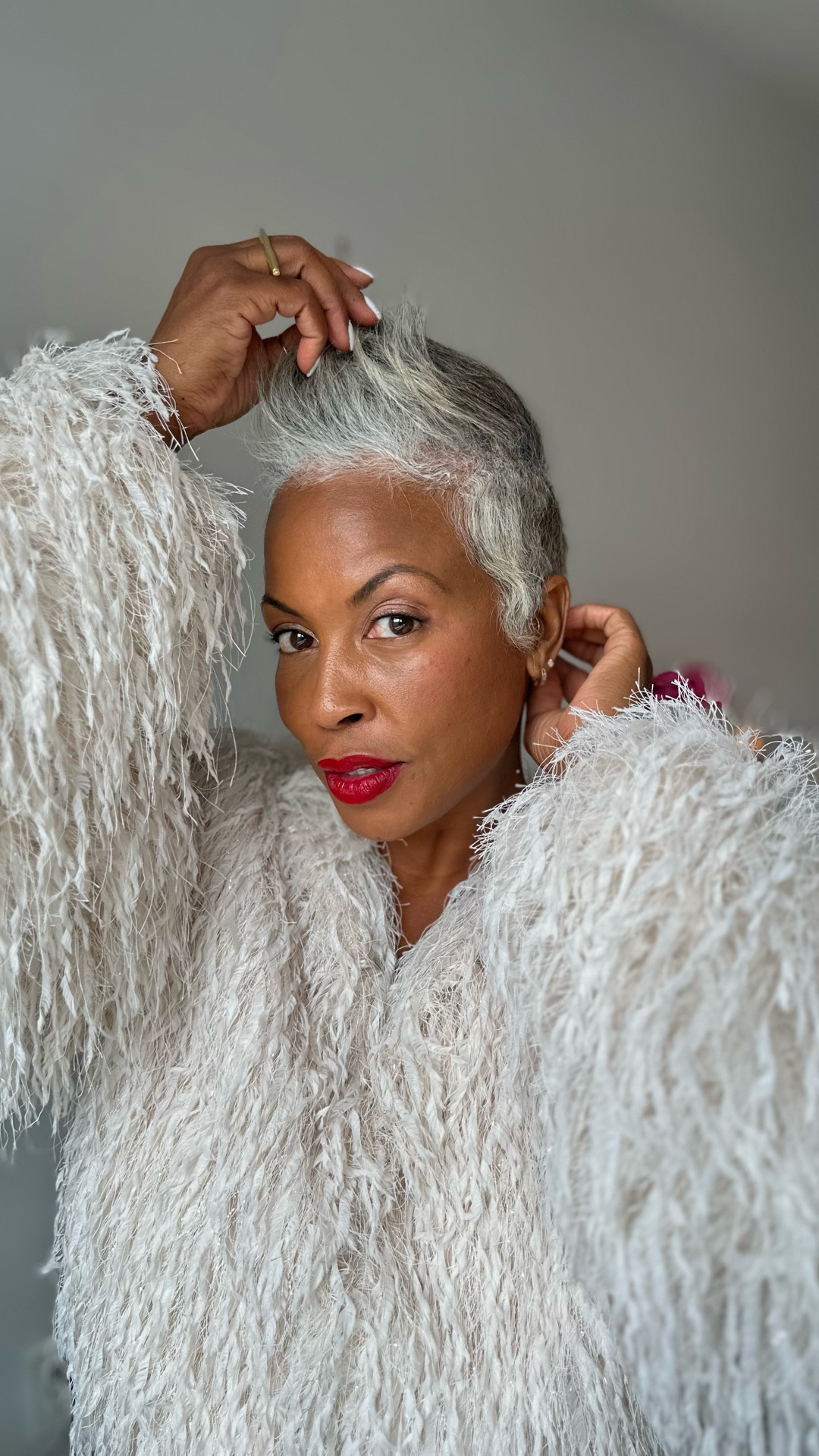 Zara metallic thread jacket is EVERYTHING!!!!

You can style this jacket so many different ways! from a graphic tee, tank top, distressed jeans trousers… soooo many options!

Wearing M | 5’2 | 150 lbs  

#LTKOver40 #LTKHome #LTKSeasonal